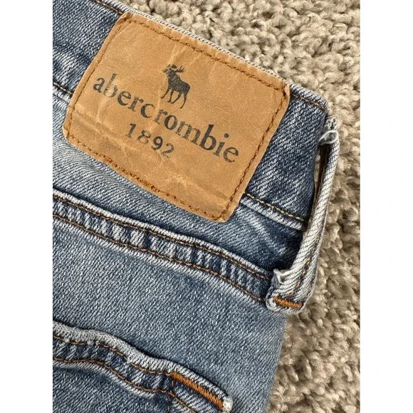 Abercrombie Kids Straight Jeans Medium Wash Casual Denim Girls 13 / 14 - Picture 7 of 9